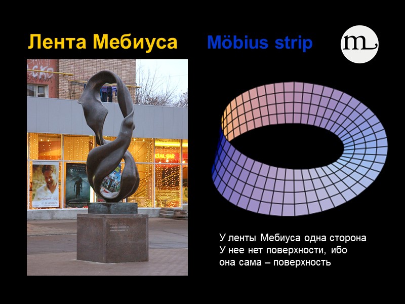 Лента Мебиуса     Möbius strip      